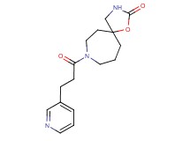 8-[3-(3-pyridinyl)propanoyl]-1-oxa-3,8-diazaspiro[4.6]undecan-2-one