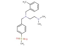N,N-dimethyl-N'-(2-methylbenzyl)-N'-[4-(methylsulfonyl)benzyl]ethane-1,2-diamine