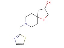 8-(1,3-thiazol-2-ylmethyl)-1-oxa-8-azaspiro[4.5]decan-3-ol