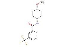 N-(trans-4-methoxycyclohexyl)-3-(trifluoromethyl)benzamide