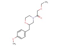 4-(ethoxyacetyl)-2-(4-methoxybenzyl)morpholine