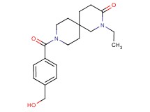 2-ethyl-9-[4-(hydroxymethyl)benzoyl]-2,9-diazaspiro[5.5]undecan-3-one