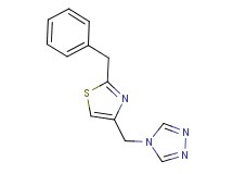 4-[(2-benzyl-1,3-thiazol-4-yl)methyl]-4H-1,2,4-triazole