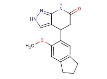 4-(6-methoxy-2,3-dihydro-1H-inden-5-yl)-2,4,5,7-tetrahydro-6H-pyrazolo[3,4-b]pyridin-6-one