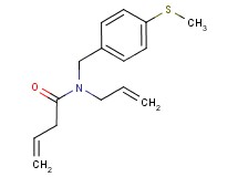 N-allyl-N-[4-(methylthio)benzyl]but-3-enamide