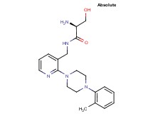 N~1~-({2-[4-(2-methylphenyl)piperazin-1-yl]pyridin-3-yl}methyl)-L-serinamide