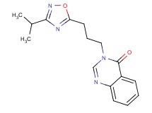 3-[3-(3-isopropyl-1,2,4-oxadiazol-5-yl)propyl]-4(3H)-quinazolinone
