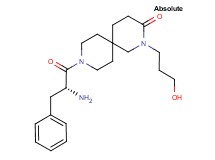 2-(3-hydroxypropyl)-9-D-phenylalanyl-2,9-diazaspiro[5.5]undecan-3-one hydrochloride