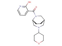 3-{[(1S*,5R*)-3-(tetrahydro-2H-pyran-4-yl)-3,6-diazabicyclo[3.2.2]non-6-yl]carbonyl}-2-pyridinol