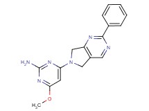 4-methoxy-6-(2-phenyl-5,7-dihydro-6H-pyrrolo[3,4-d]pyrimidin-6-yl)pyrimidin-2-amine