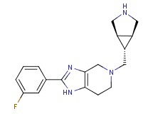 5-[rel-(1R,5S,6r)-3-azabicyclo[3.1.0]hex-6-ylmethyl]-2-(3-fluorophenyl)-4,5,6,7-tetrahydro-1H-imidazo[4,5-c]pyridine dihydrochloride