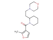 4-{2-[1-(2-methyl-3-furoyl)-2-piperidinyl]ethyl}morpholine