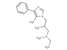 N-ethyl-N,2-dimethyl-3-(5-methyl-4-phenyl-1H-imidazol-1-yl)propan-1-amine