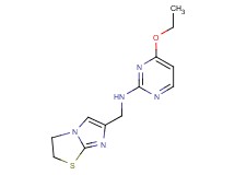 N-(2,3-dihydroimidazo[2,1-b][1,3]thiazol-6-ylmethyl)-4-ethoxypyrimidin-2-amine