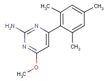4-mesityl-6-methoxy-2-pyrimidinamine