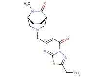 2-ethyl-7-{[(1S*,5R*)-6-methyl-7-oxo-3,6-diazabicyclo[3.2.2]non-3-yl]methyl}-5H-[1,3,4]thiadiazolo[3,2-a]pyrimidin-5-one