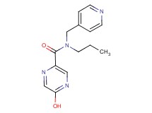 5-hydroxy-N-propyl-N-(pyridin-4-ylmethyl)pyrazine-2-carboxamide