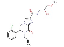7-allyl-6-(2-chlorophenyl)-N-(2-hydroxy-3-methoxypropyl)-8-oxo-7,8-dihydroimidazo[1,2-a]pyrazine-2-carboxamide