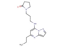 1-{3-[(5-propylpyrazolo[1,5-a]pyrimidin-7-yl)amino]propyl}pyrrolidin-2-one