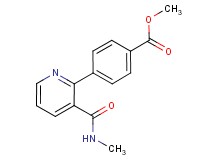 methyl 4-{3-[(methylamino)carbonyl]pyridin-2-yl}benzoate