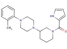 1-(2-methylphenyl)-4-[1-(1H-pyrrol-2-ylcarbonyl)-3-piperidinyl]piperazine