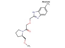 2-({2-[(2R)-2-(methoxymethyl)pyrrolidin-1-yl]-2-oxoethoxy}methyl)-6-methyl-1H-benzimidazole