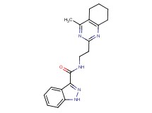 N-[2-(4-methyl-5,6,7,8-tetrahydroquinazolin-2-yl)ethyl]-1H-indazole-3-carboxamide