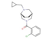 (1R*,5R*)-3-(2-chlorobenzoyl)-6-(cyclopropylmethyl)-3,6-diazabicyclo[3.2.2]nonane