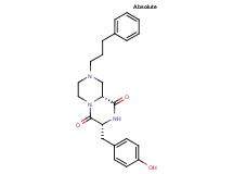 (3R,9aR)-3-(4-hydroxybenzyl)-8-(3-phenylpropyl)tetrahydro-2H-pyrazino[1,2-a]pyrazine-1,4(3H,6H)-dione