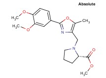 methyl 1-{[2-(3,4-dimethoxyphenyl)-5-methyl-1,3-oxazol-4-yl]methyl}-L-prolinate
