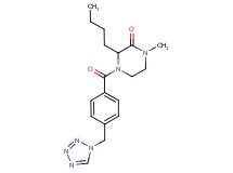 3-butyl-1-methyl-4-[4-(1H-tetrazol-1-ylmethyl)benzoyl]-2-piperazinone