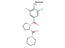 1-[1-(3,5-dichloro-4-methylbenzoyl)-L-prolyl]piperidine
