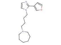 1-{4-[2-(3-furyl)-1H-imidazol-1-yl]butyl}azepane