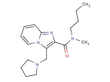 N-butyl-N-methyl-3-(pyrrolidin-1-ylmethyl)imidazo[1,2-a]pyridine-2-carboxamide
