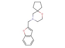 9-(1-benzofuran-2-ylmethyl)-6-oxa-9-azaspiro[4.5]decane