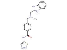 4-{[(1H-benzimidazol-2-ylmethyl)(methyl)amino]methyl}-N-1,2,3-thiadiazol-5-ylbenzamide