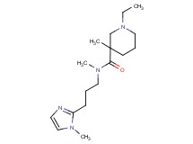 1-ethyl-N,3-dimethyl-N-[3-(1-methyl-1H-imidazol-2-yl)propyl]piperidine-3-carboxamide