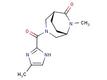 (1R*,5S*)-6-methyl-3-[(4-methyl-1H-imidazol-2-yl)carbonyl]-3,6-diazabicyclo[3.2.2]nonan-7-one