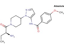 N-(1-{1-[(2S)-2-aminobutanoyl]-4-piperidinyl}-1H-pyrazol-5-yl)-4-methoxybenzamide hydrochloride