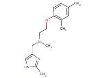 2-(2,4-dimethylphenoxy)-N-methyl-N-[(2-methyl-1H-imidazol-4-yl)methyl]ethanamine
