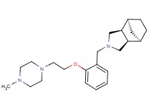 (1R*,2R*,6S*,7S*)-4-{2-[2-(4-methyl-1-piperazinyl)ethoxy]benzyl}-4-azatricyclo[5.2.1.0~2,6~]decane