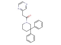 2-[2-(3,3-diphenylpiperidin-1-yl)-2-oxoethyl]pyrazine