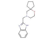 9-(1H-benzimidazol-2-ylmethyl)-6-oxa-9-azaspiro[4.5]decane