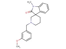 1'-(3-methoxybenzyl)-1-methylspiro[indole-3,3'-piperidin]-2(1H)-one