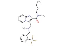 N-butyl-N-methyl-3-({methyl[2-(trifluoromethyl)benzyl]amino}methyl)imidazo[1,2-a]pyridine-2-carboxamide