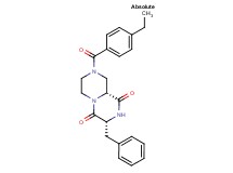(3R,9aR)-3-benzyl-8-(4-ethylbenzoyl)tetrahydro-2H-pyrazino[1,2-a]pyrazine-1,4(3H,6H)-dione