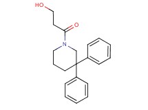 3-(3,3-diphenylpiperidin-1-yl)-3-oxopropan-1-ol