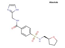 N-(1H-imidazol-2-ylmethyl)-4-({[(2S)-tetrahydro-2-furanylmethyl]amino}sulfonyl)benzamide