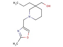 {1-[(2-methyl-1,3-oxazol-4-yl)methyl]-3-propylpiperidin-3-yl}methanol