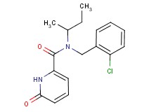 N-(sec-butyl)-N-(2-chlorobenzyl)-6-oxo-1,6-dihydropyridine-2-carboxamide